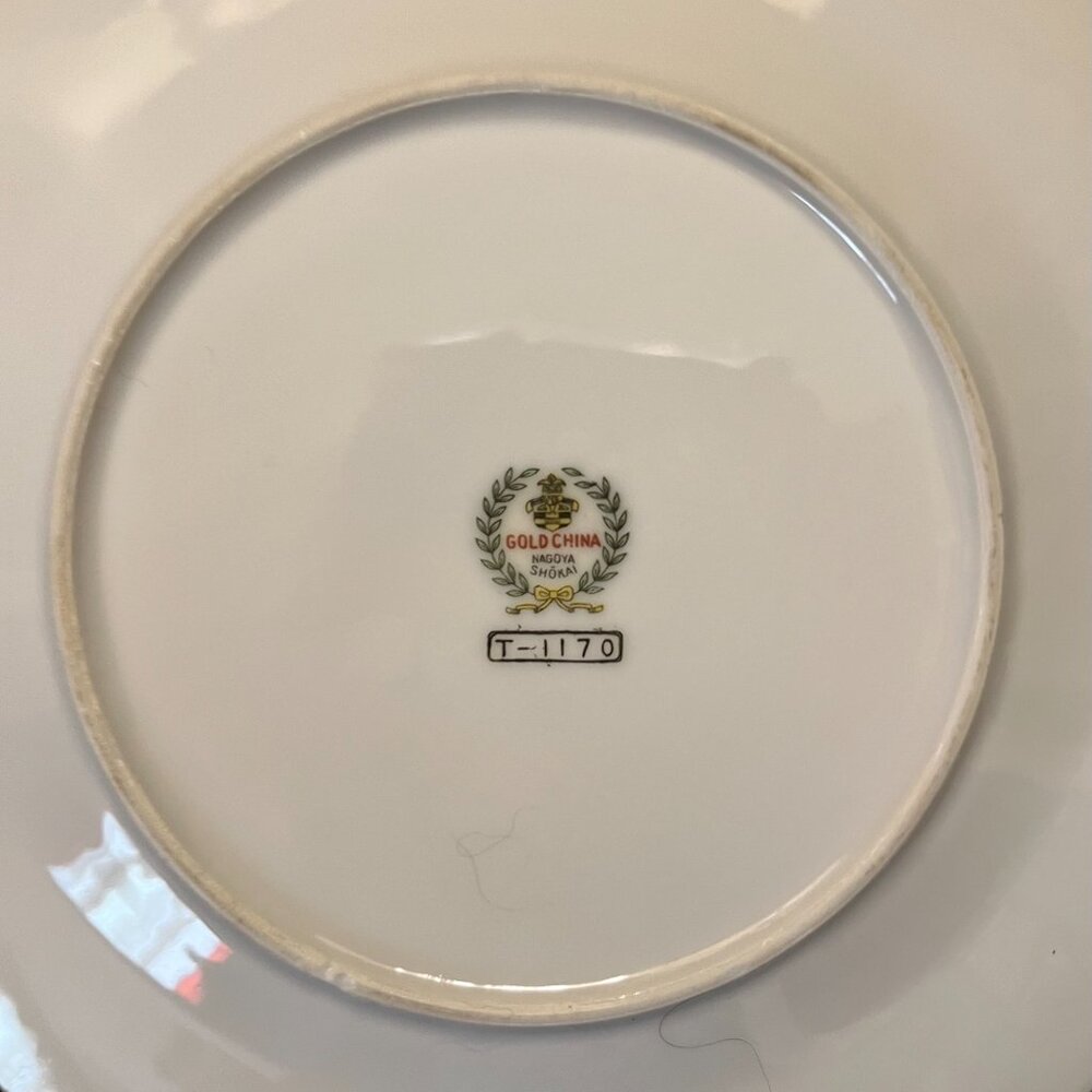 6 - Vintage Fukagawa Arita China Salad/Bread/Dessert Plates - Picture 5 of 11